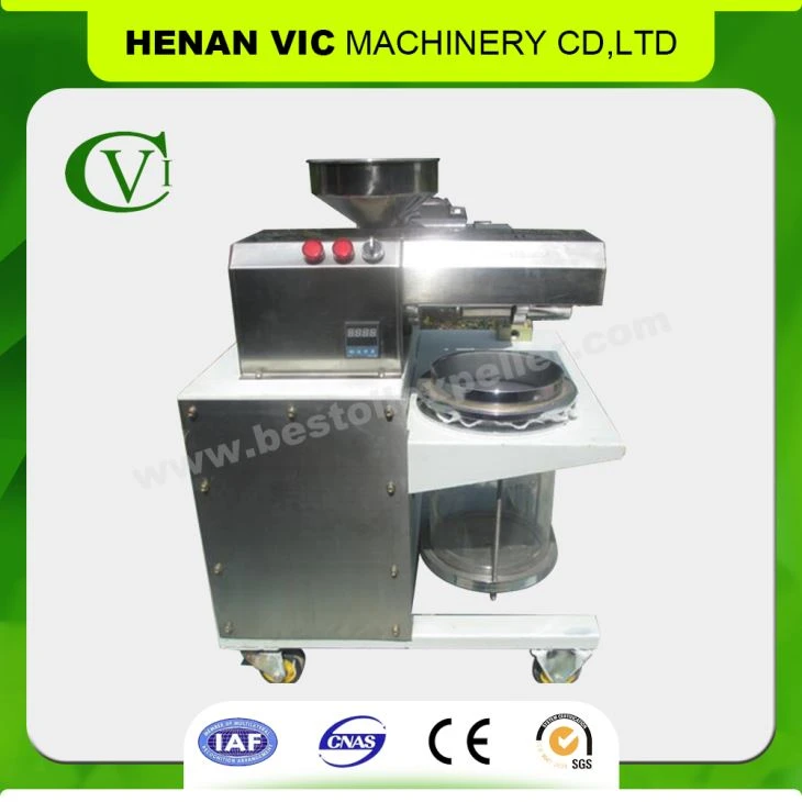 Defnydd Cartref Gwasg Olew Peanut gyda System Hidlo VIC-F3A